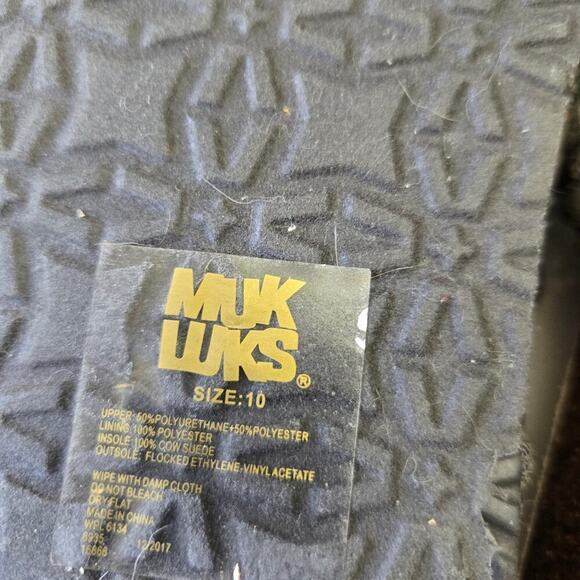 New Muks Luks Womens Thong Sandal Size 10 Cow Suede Braided Sequin Boho Artsy - Picture 11 of 11